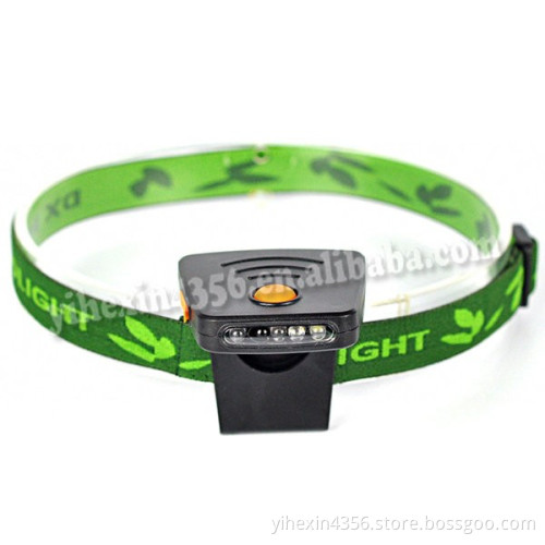 3W LED Rechargeable Sensor Switch Camping Headlamp